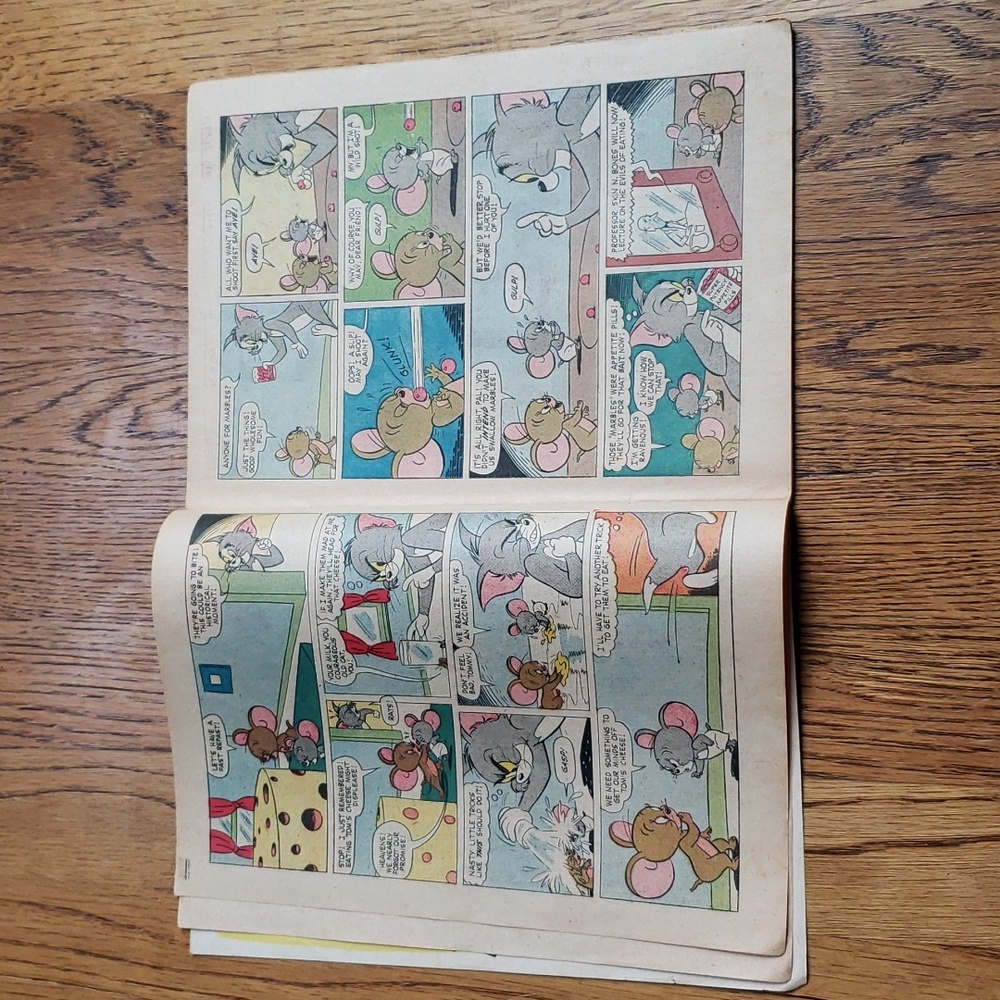 Vintage 60s Tom And Jerry Vol. 1 No. 202 Dell Comics Comic Book - Picture 5 of 15